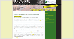 Desktop Screenshot of particulier.klaassen.com
