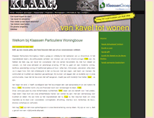 Tablet Screenshot of particulier.klaassen.com